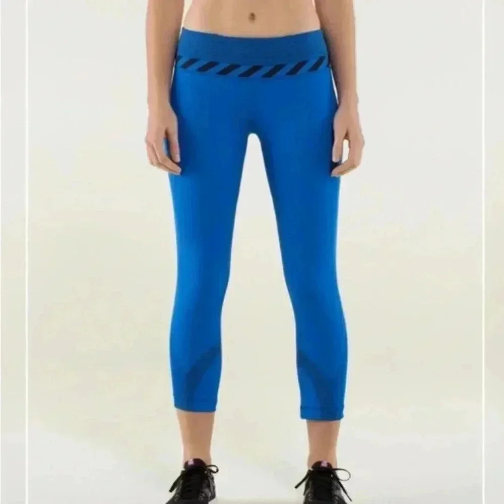 Lululemon Run Inspire Crop II Leggings Size 4